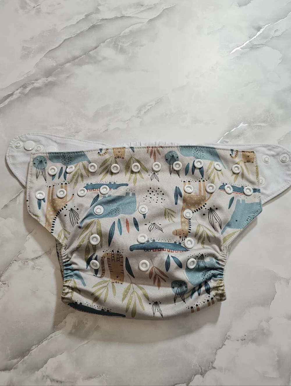 Reusable Pocket Cloth Diaper – Adjustable Snaps